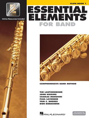 Essential Elements for Band Flute Book 1 with Eei Beginner Flute Sheet Music and Online Resources Hal Leonard Instructional Songbook for Students and