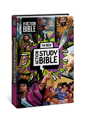 The NIV Action Study Bible, Hardcover, Full Color