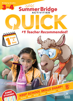 Summer Bridge Activities(r) Quick, Grades 3 - 4