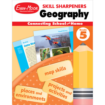 Skill Sharpeners: Geography, Grade 5