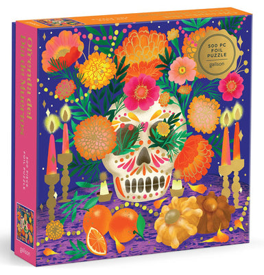 Ofrenda del Día de Muertos 500 Piece Foil Puzzle