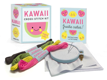 Kawaii Cross-Stitch Kit: Super Cute!