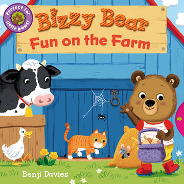 Bizzy Bear: Fun on the Farm: (Interactive Board Book for Toddlers - With Sturdy Tabs and Slides to Push and Pull)
