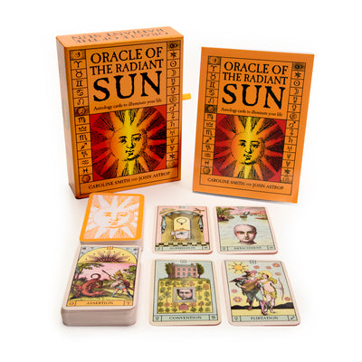Oracle of the Radiant Sun: Astrology Cards to Illuminate Your Life (Oracle Kit Box Set with 84 Cards and Guide Book)