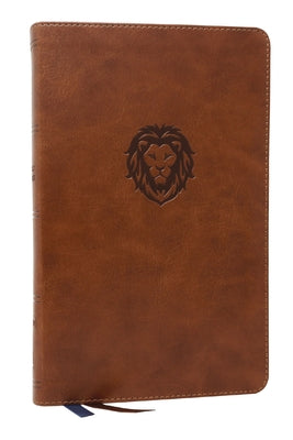 Nkjv, Thinline Bible Youth Edition, Leathersoft, Brown, Red Letter Edition, Comfort Print