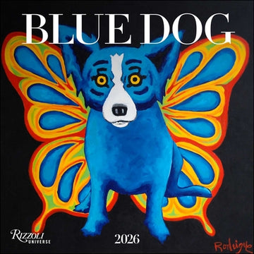 Blue Dog 2026 Wall Calendar
