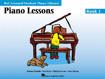 Piano Lessons - Book 1 Piano Learning Book for Kids with Structured Lessons and Piano Sheets Hal Leonard Student Piano Library