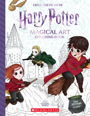 Magical Art Coloring Book (Harry Potter) the Perfect Stocking Stuffer!