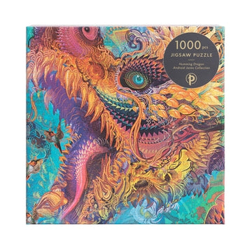 Humming Dragon 1000 Piece Jigsaw Puzzle by Paperblanks (Android Jones Collection)