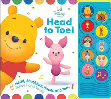 Disney Baby: Head to Toe! Head, Shoulders, Knees and Toes Sound Book [With Battery]