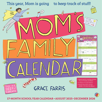 Mom's Family Wall Calendar 2026: This Year, Mom Is Going to Keep Track of Stuff!
