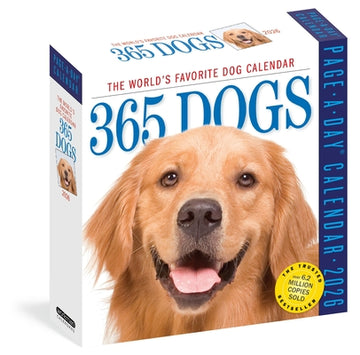 365 Dogs Page-A-Day(r) Calendar 2026: The World's Favorite Dog Calendar
