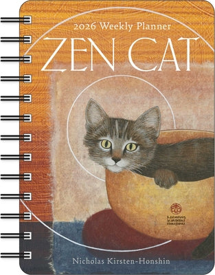 Zen Cat 2026 Weekly Planner Calendar