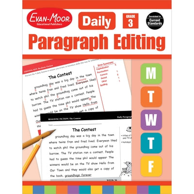 Daily Paragraph Editing, Grade 3 Teacher's Editionls-Cpq