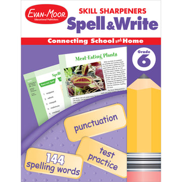 Skill Sharpeners: Spell & Write Grade 6+