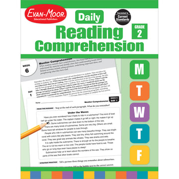 Daily Reading Comprehension, Grade 2 Te