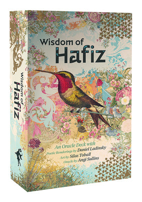 Wisdom of Hafiz Oracle: 45 Gold Gilt-Edged Cards with Matte Finish, Ancient Persian-Inspired Artwork, Poetry by Daniel Ladinksy, 104-Page Full-Color G