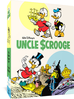 Walt Disney's Uncle Scrooge Gift Box Set the Golden Nugget Boat & Cave of Ali Baba: Vols. 26 & 28